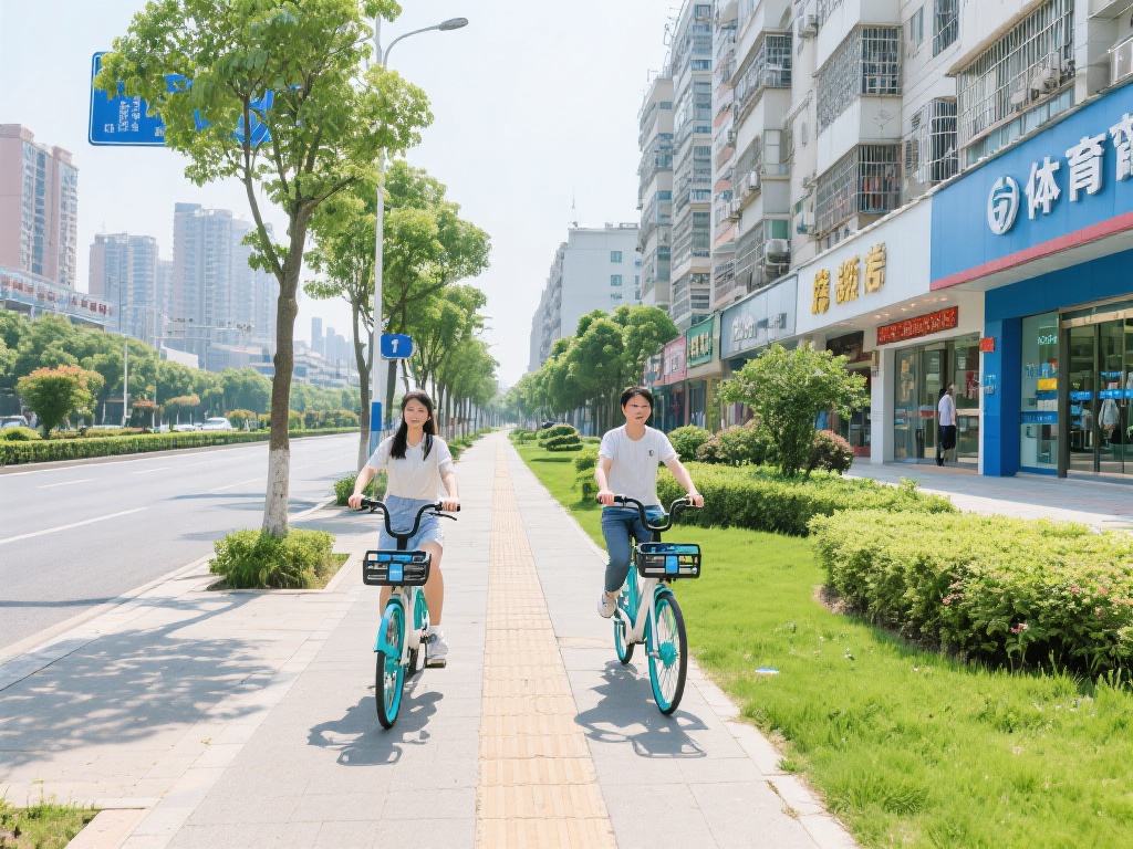 步行或骑行：如果你住在体育路附近，步行或骑共享单车