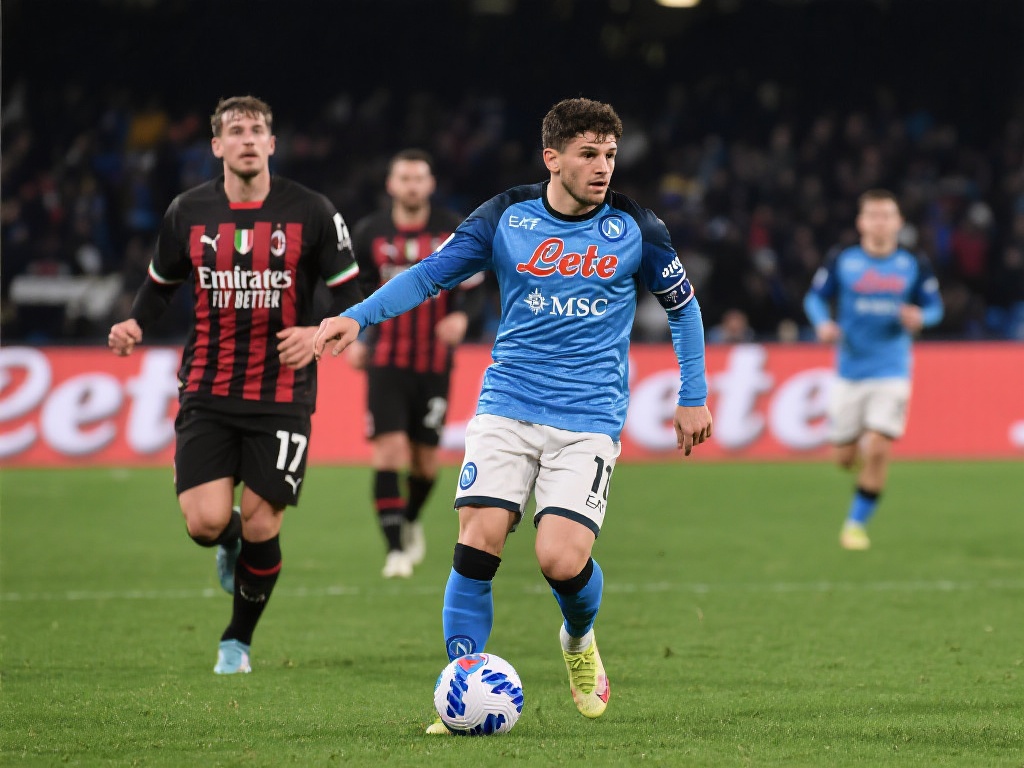 另一场焦点战是AC米兰与那不勒斯的对决。AC米兰近